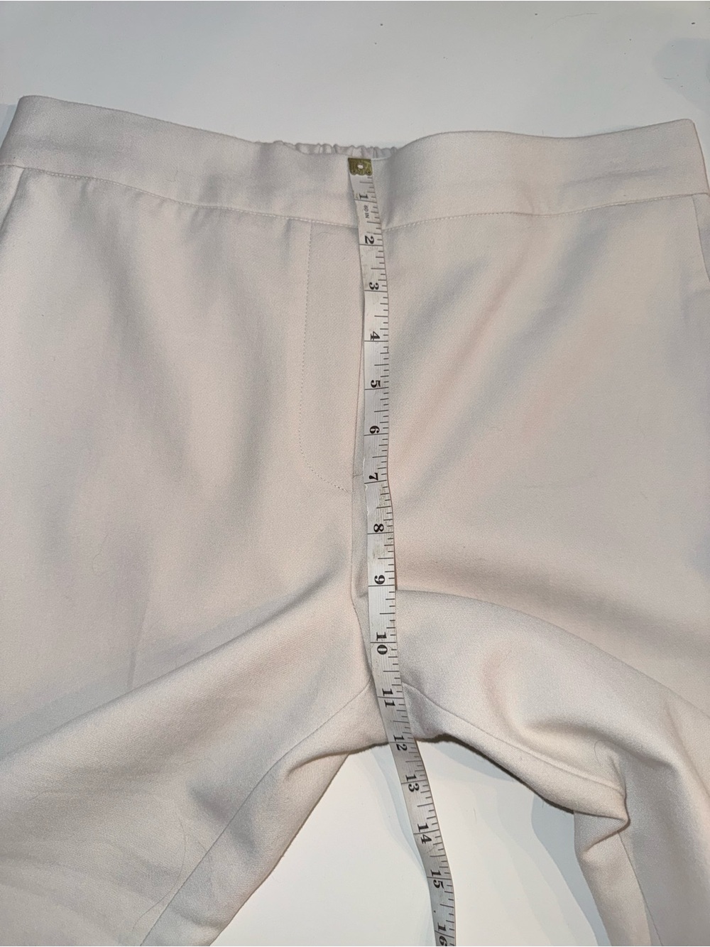 Babaton Conan Soft Cream Elastic-Waist Pants Size 8 - Picture 11 of 13